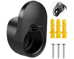 Kabelhouder voor Elektrische Auto's - EV Kabelhaak - Geschikt voor Type 2 Laadkabels - Universele Laadkabel houder - EV Cable Hook - Laadkabelhouder - Inclusief Montageset - Zwart