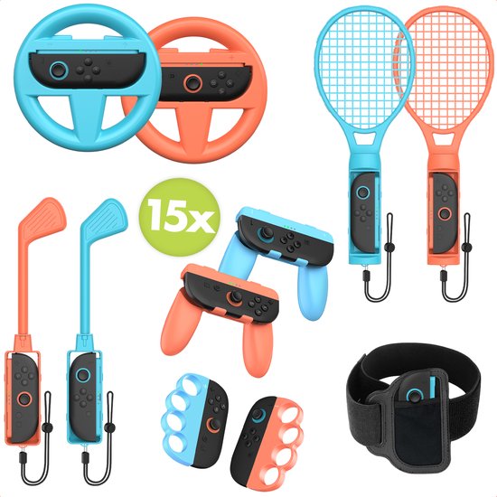 imoshion 15-delige Set Geschikt voor Nintendo Switch 2 - Gaming Accessoires