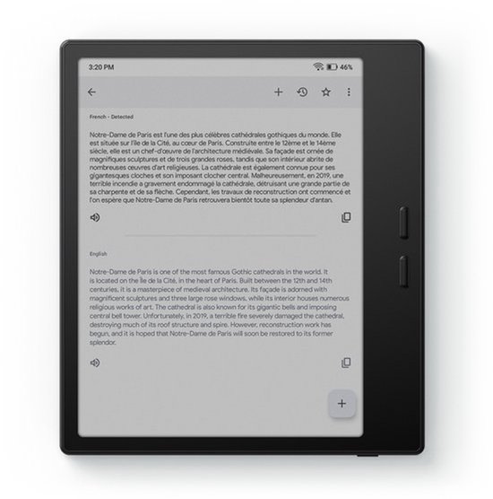 2e Kansje BOOX Go 7 - Zwart - Play Store, geschikt voor schrijven, bladerknoppen, 300 DPI van Merkloos — afbeelding 4