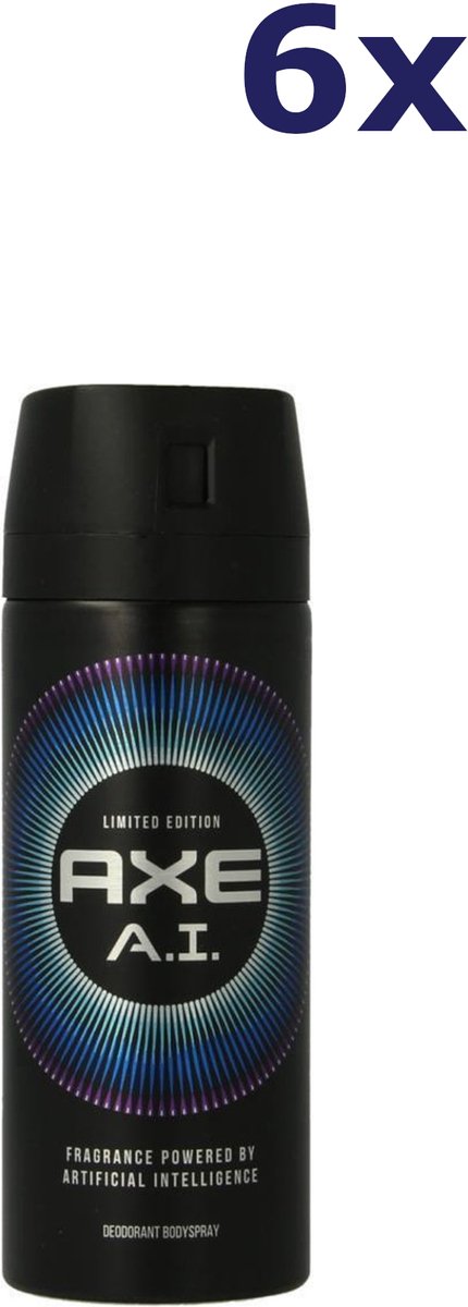 Goedkoopste Axe A.I. Deodorant Body Spray - 6 x 150 ml