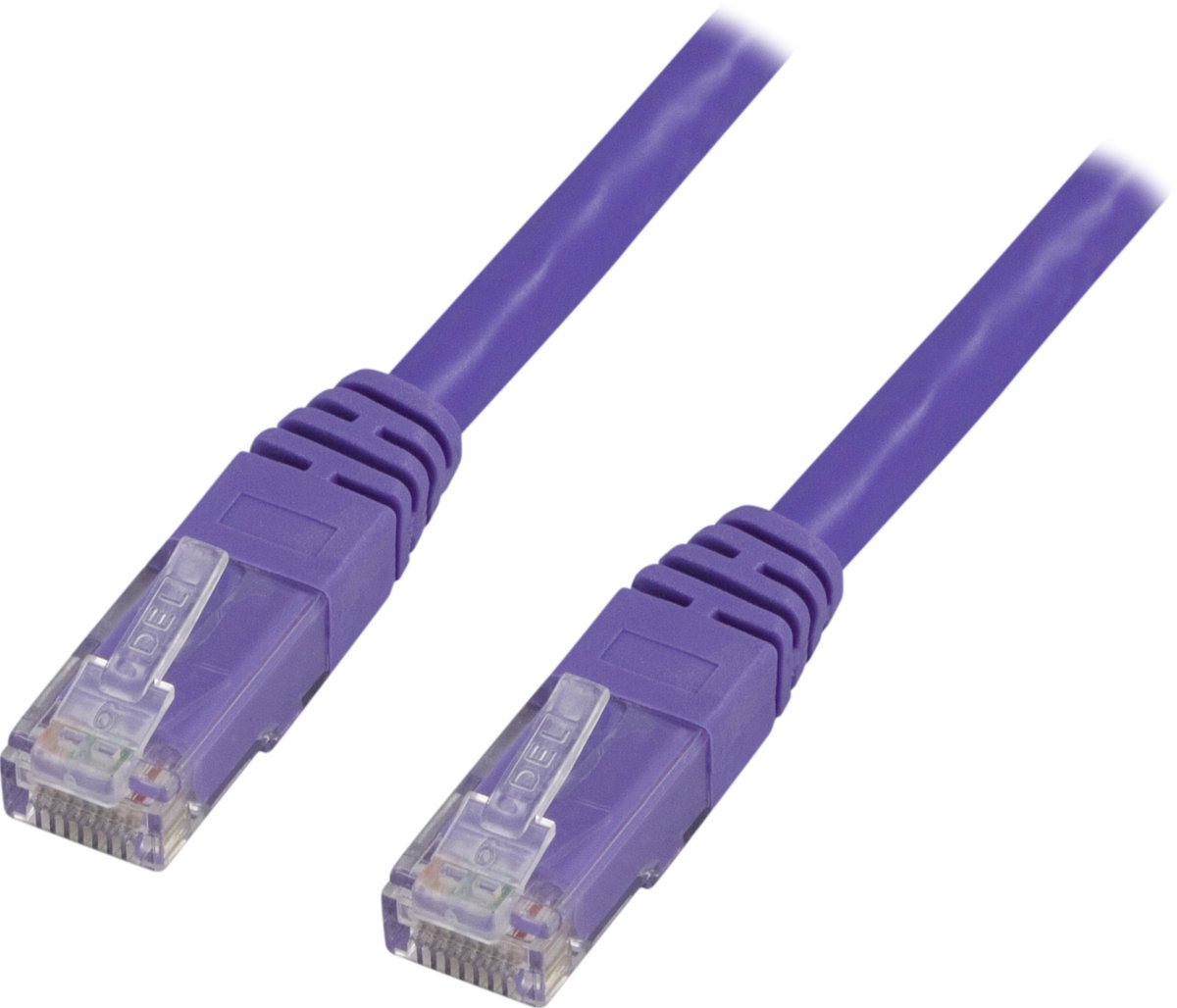 Deltaco TP-67P netwerkkabel Paars 7 m Cat6 U/UTP (UTP)