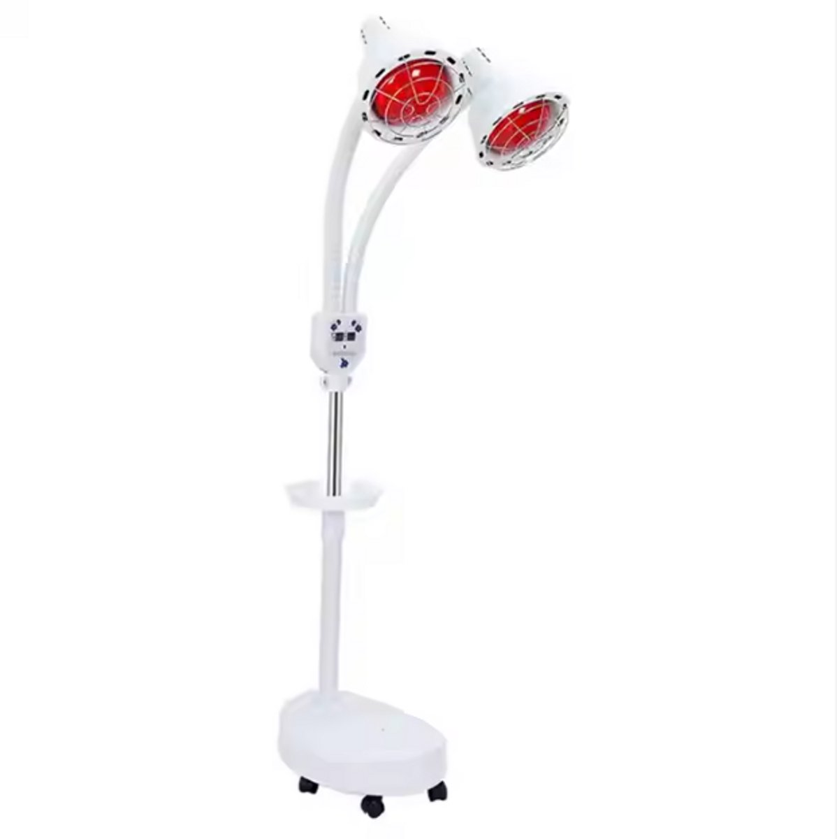 Livista Infraroodlamp - 550W Rood Licht Therapie - Warmtelamp voor Spieren, Gewrichten, Pijnverlichting & Huidverbetering - Red Light Therapy met 360° Draaibare Kop & Timer - Verwarming - Verwarmingspaneel - deken - infrarood - Fibromyalgie