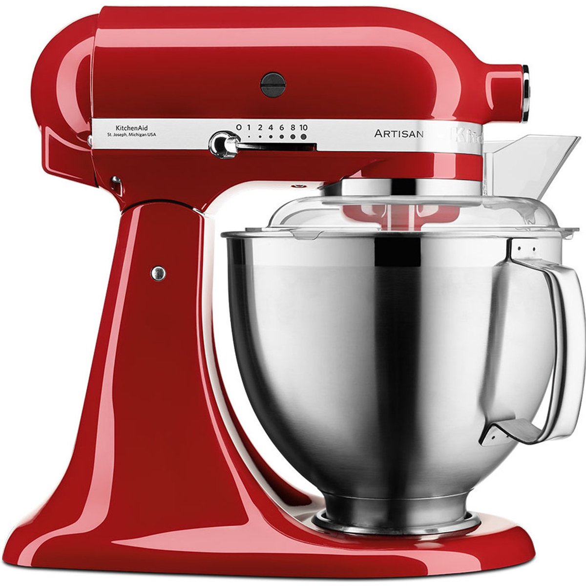 Kitchenaid Artisan keukenmachine 4,8 liter 5KSM185PSEER - Keizerrood
