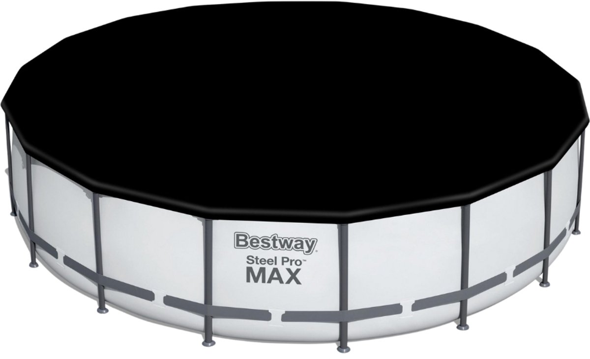 Bestway – Zwembad Afdekzeil – Rond – Zeilmaat Ø 552 cm – Geschikt voor zwembaden van Ø 549 cm