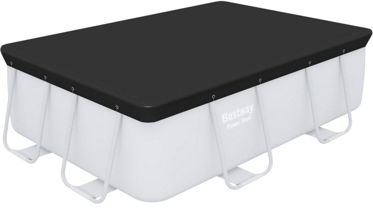 Bestway – Zwembad Afdekzeil – Rechthoekig – Zeilmaat 269 x 179 cm – Geschikt voor zwembaden van 282 x 196 cm Bestway – Zwembad Afdekzeil – Rechthoekig – Zeilmaat 269 x 179 cm – Geschikt voor zwembaden van 282 x 196 cm