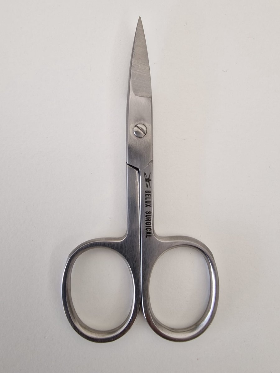 Goedkoopste Belux Surgical Instruments / Professionele Nagelschaar - Stevige Nagelschaar voor Nagelhoeken, Vingernagels en Teennagels - Pedicure / Manicure Schaar - 9.50cm