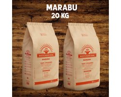 Best Charcoal Marabu – 2x10 kg | 100% Natuurlijke Restaurantkwaliteit Houtskool – Langdurige Brandduur & Neutrale Smaak