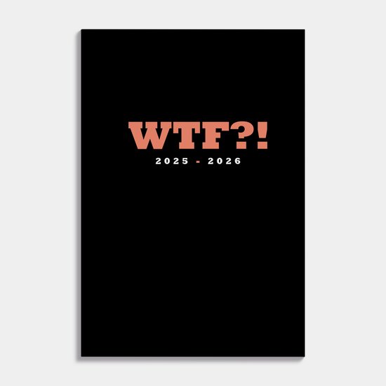 Hobbit - Schoolagenda 2025-2026 - 1 week op 2 pagina's - Harde kaft - A5 (14 x 20,5 cm) - WTF