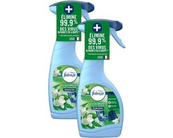 Lenor Febreze Textielverfrisser Spray - Morning Freshness - Multipack | 2x 500ml | Verwijdert nare geuren