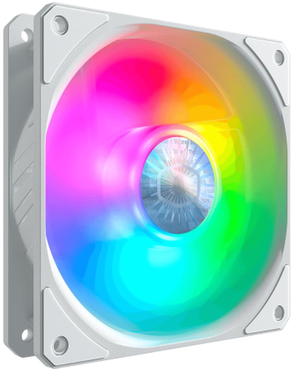 VENT 120X120 COOLERMASTER SICKLEFLOW120 ARGB WH X3 WHITE/PACK 3 PCS/1800 RPM/PWM MFX-B2DW-183PA-R1