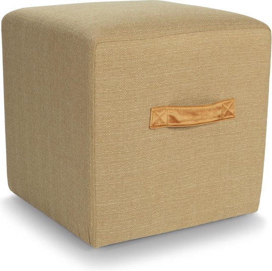 Poef Hoes Hoes Vierkant 40x40, Poef Hoes Beschermer voor Voetenbankje Meubilair Stretch Jacquard Stof Met Elastische Bodem (Color : #1, Size : 30x30cm
