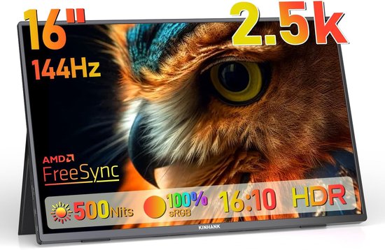 144hz Monitor - Gaming Beeldscherm - Plug & Play