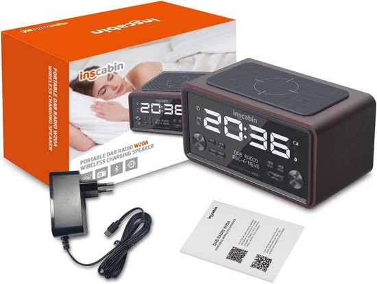 Dual DAB CR 25.1 wekkerradio (DAB /FM-radio, zendergeheugenfunctie