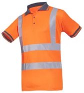 Polo Sioen Molina orange fluo, taille M - Polo - T-shirt