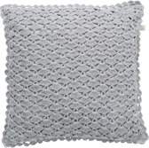 Dutch Decor HUSET - Sierkussen mist 45x45 cm - grijs