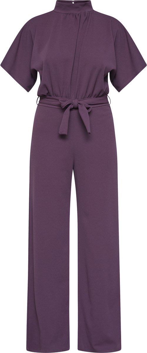 SISTERS POINT Girl-ju - Dames Jumpsuit - Deep bordeaux - Maat S