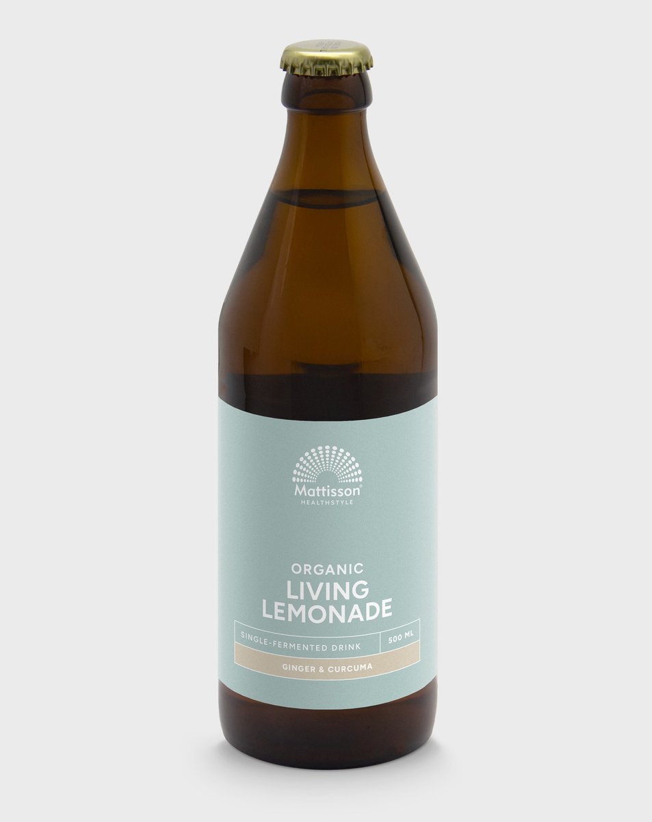 Goedkoopste Mattisson - Biologische Living Lemonade - Gember & Kurkuma - 500 ml