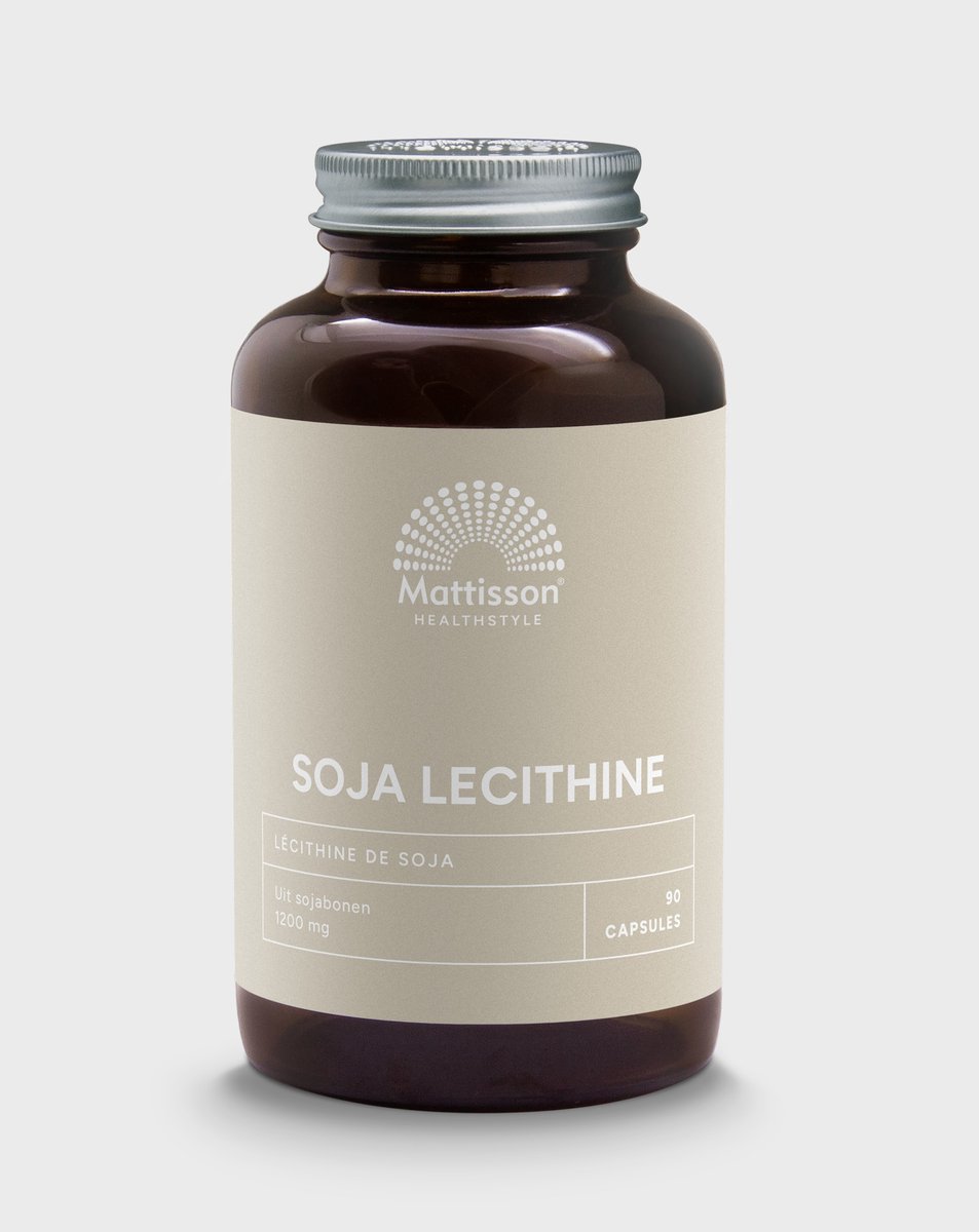Goedkoopste Mattisson - Soja Lecithine 1200mg - Lecithine Sojabonen - Voedingssupplement - 90 Capsules