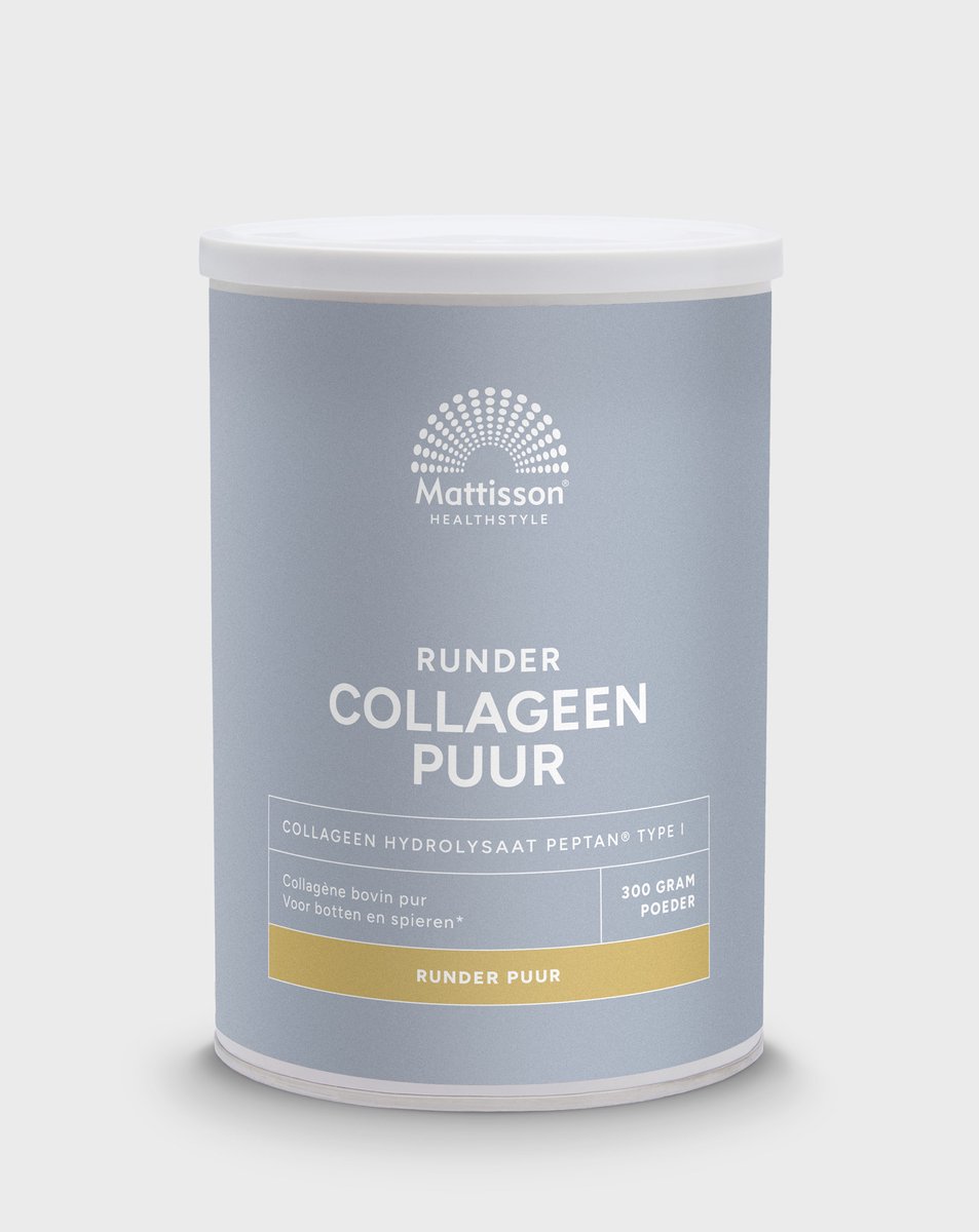Goedkoopste Mattisson - Runder Collageen Poeder Peptan Puur - 300 Gram