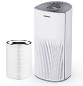 Sofresh luchtreiniger met app - 30 m² - Automatische stand + 6-in-1 filtersysteem - Luchtkwaliteitsindicator - Ionisator - UV - Luchtfilter - Air purifier met HEPA-filter
