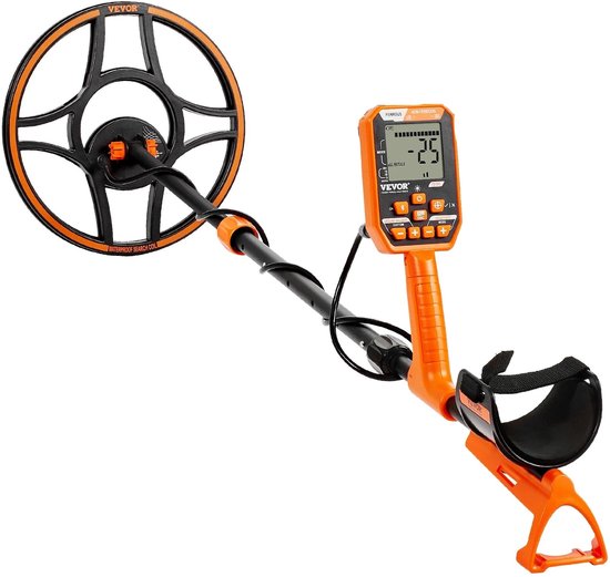 Flintronic metaaldetector,IP66 waterdicht,Kan gebruikt extreme temperaturen, hoge gevoeligheid,Met LED-indicator,voor munt, zilverwerk, sieraden, goud, enz. - Met batterij*zwart