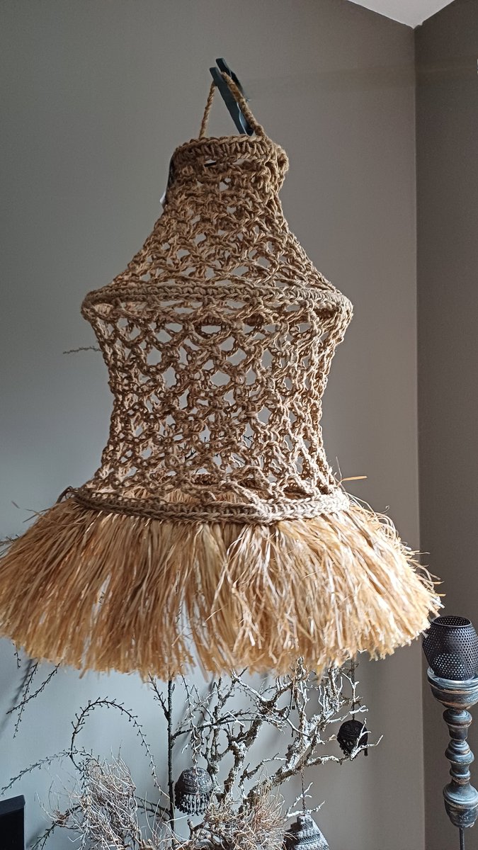 Lampe kap Ibiza stijl Goni