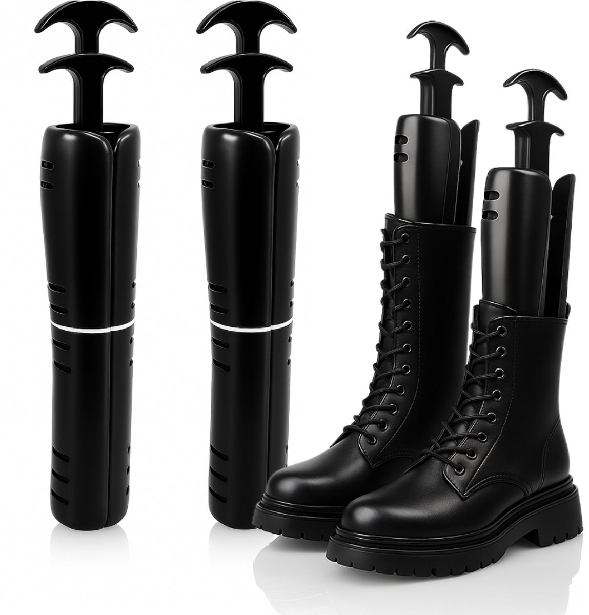 Twenty4seven® Laarzenspanners - 2 Stuks - Laarzenhouder - Oprekker & Laarzenvuller - voor Schoenen & Laarzen