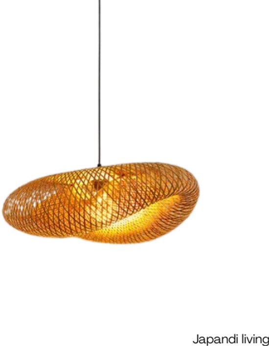 TecTake Plafondlamp Lignea Lux - Hanglamp In Boho St   46 X 32 Cm   Woonkamer Lamp Met Lampenkap Van Jute   40w   Decoratieve Hanglampen Voor Woonkamer Slaapkamer Eetkamer 1136721785