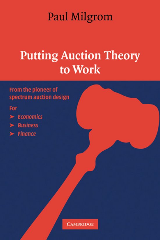 Putting Auction Theory To Work - cover