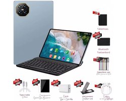 Pad 8 Pro Snapdragon 8gen2 Android Tablet 11Inch Hd 16GB 512GB 12000 Mah 5G Dual Sim Wifi Tablet Pc - Blue & Grey