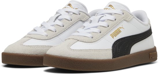 PUMA unisexes Puma Club II Era PS - White Puma - Noir Puma