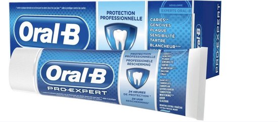 Oral B - Tandpasta - Pro-Expert - 24u Bescherming - Extra Frisse Munt - 75ml x 4