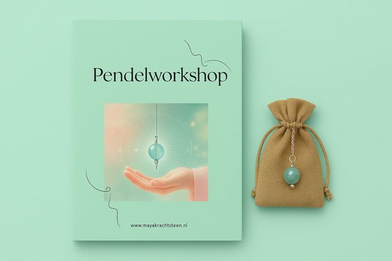 Pendelworkshop Gids met Edelsteen Pendel - Praktische Gids voor Intuïtieve Ontwikkeling (A4, 30 pagina's)