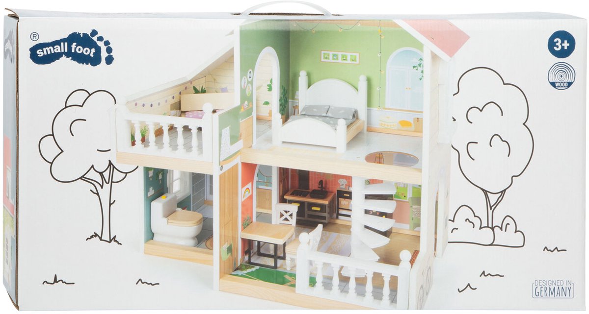 Small Foot Urban Villa Poppenhuis