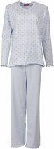 Medaillon Dames Pyjama licht Blauw MEPYD1103B - Maten: XL