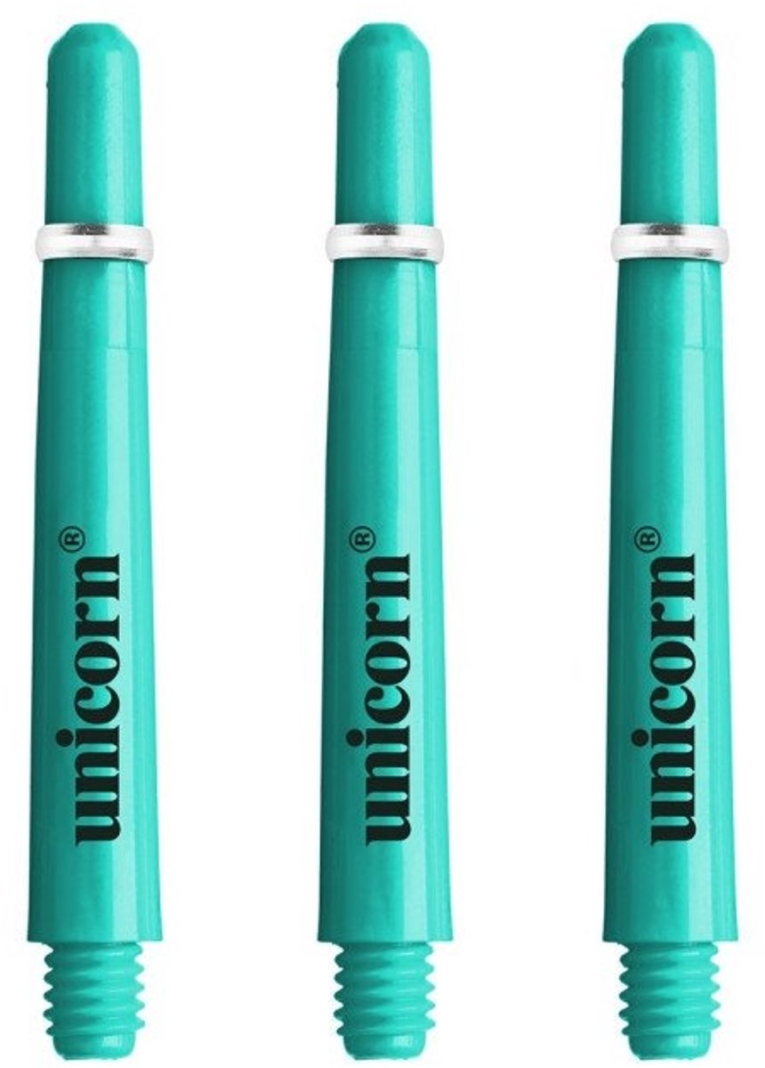 Unicorn Gripper 4 Neon Teal- Dart Shafts Short