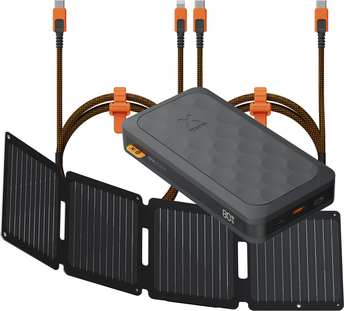 Xtorm Fuel Series 5 Powerbank 45.000 mAh met Opvouwbaar - Xtorm - €229,95