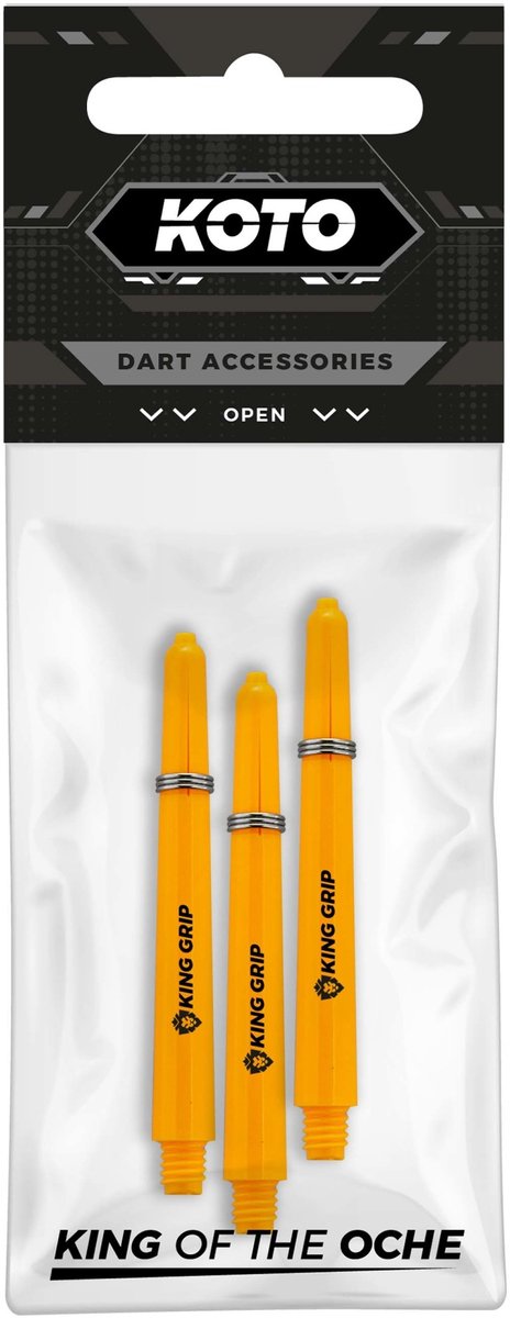 KOTO King Grip Orange - Dart Shafts Inbetween