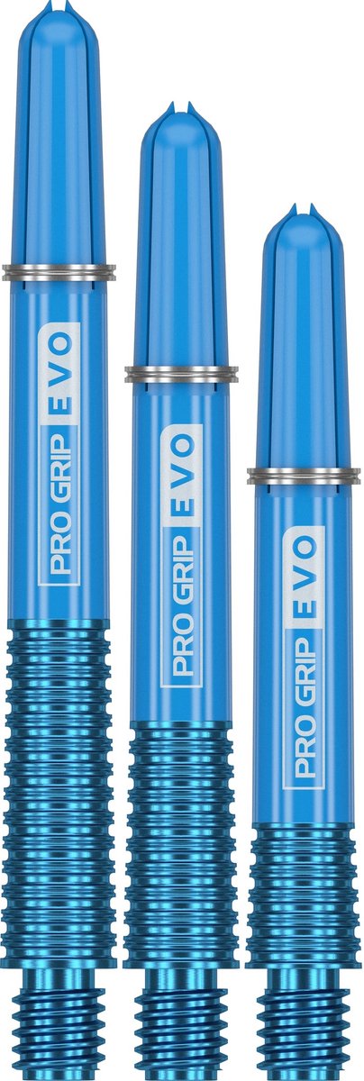 Target Pro Grip Evo Al Blue - Dart Shafts Medium