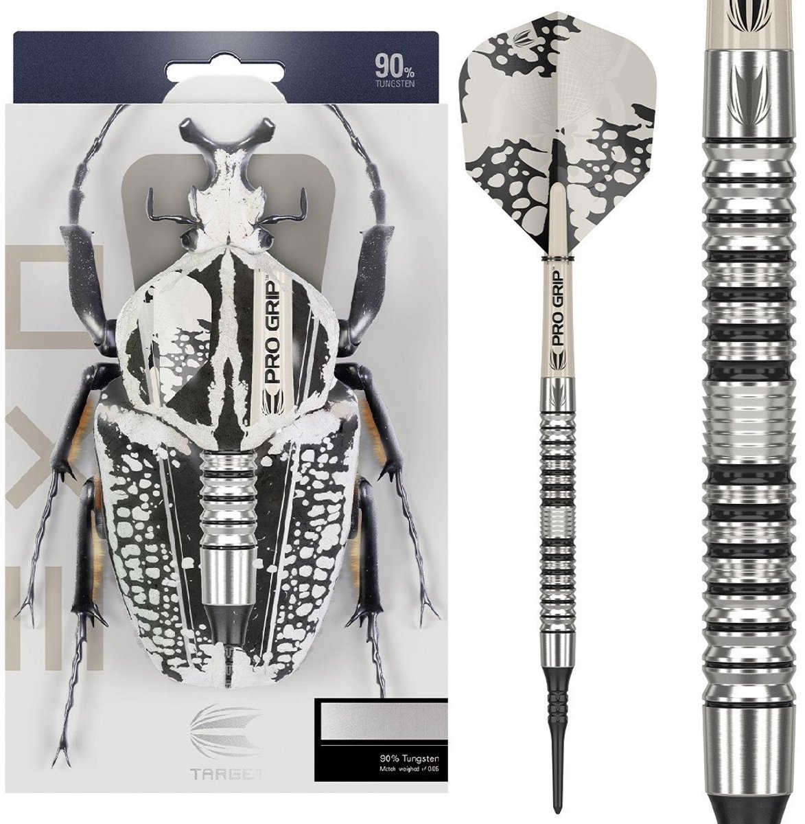 Target Exo 10 90% Soft Tip - Dartpijlen 18 Gram