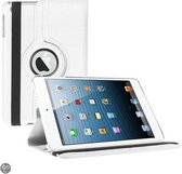 iPad Mini 3 hoesje Multi-stand Case 360 graden draaibare Beschermhoes Wit
