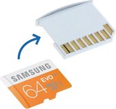 Huismerk Micro SD Adapter + 64GB Samsung geheugen voor MacBook Air 13" Silver