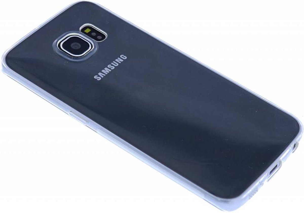 Ou Case Transparant Ultra thin Siliconen TPU Hoesje Samsung Galaxy S6 Edge