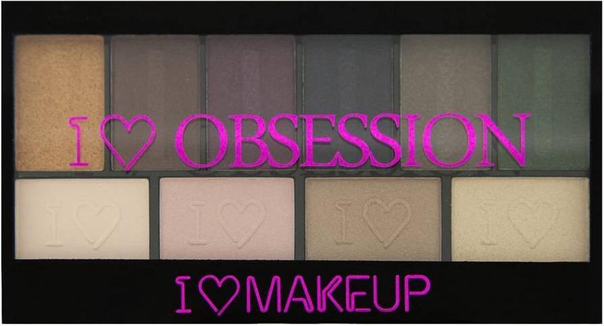 I Heart Revolution - I Heart Obsession Palette - West End Girls - Oogschaduw