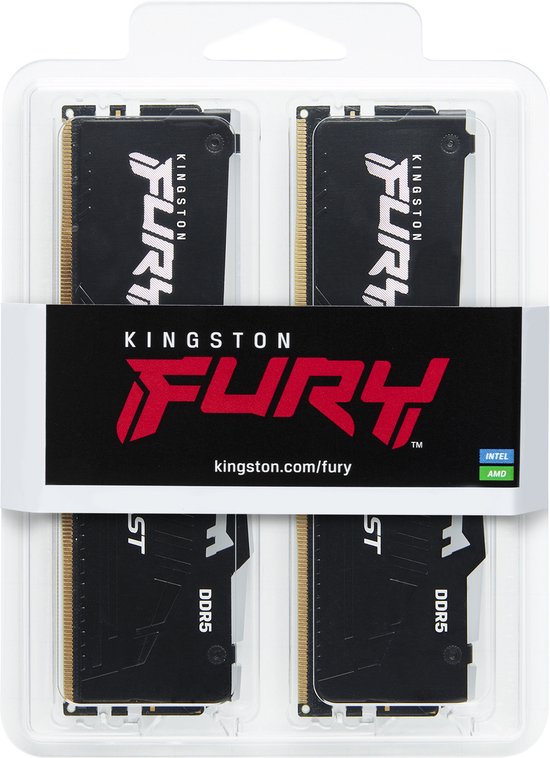 Kingston Fury Beast RGB KF556C40BBAK2-64 - RAM-geheugen - 64GB