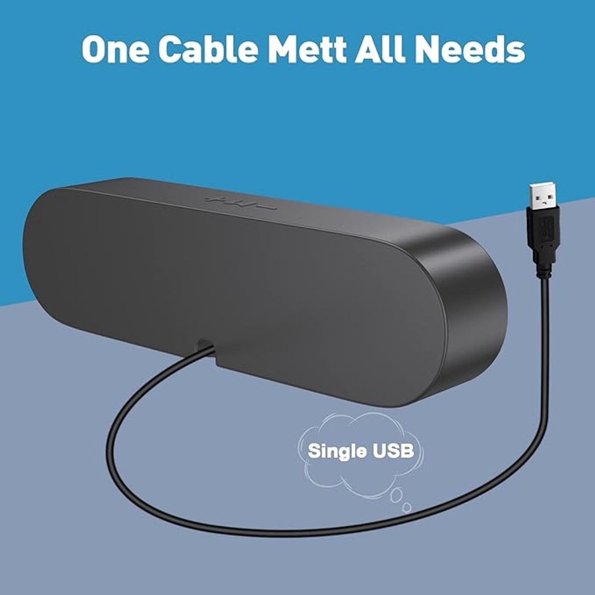 Soundbar PC Speaker Plug & Play - afbeelding 3