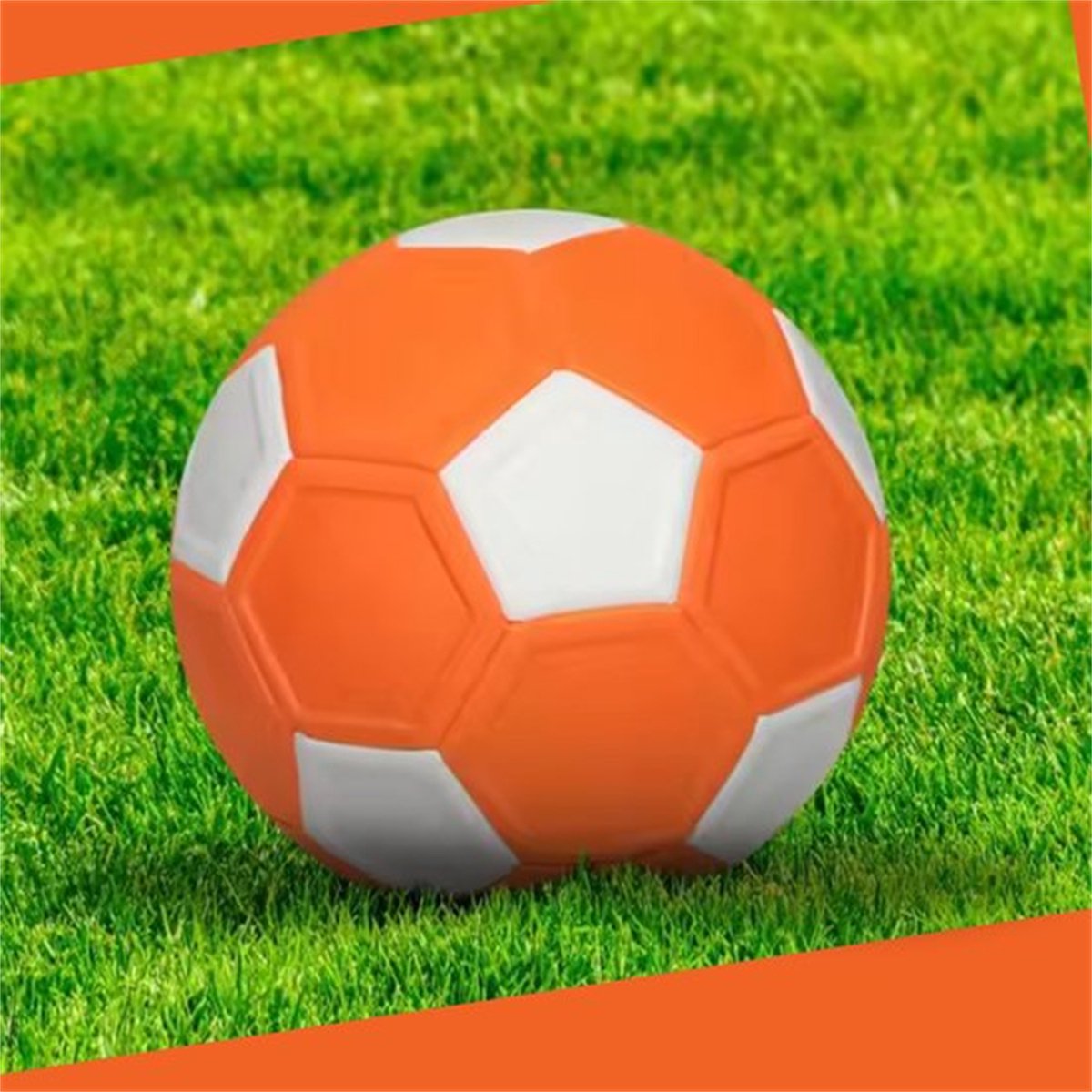 Mineup Curve Voetbal, bochtbal, maat 5, rubberen zwaardvoetbal