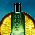 BOSS BOTTLED BOLD CITRUS Eau de Parfum fles met een grote, doorschijnende citroenschijf.