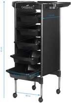 Bol.com Werkwagen - kappers trolley - kapperswagen Gabbiano FX11-5 aanbieding
