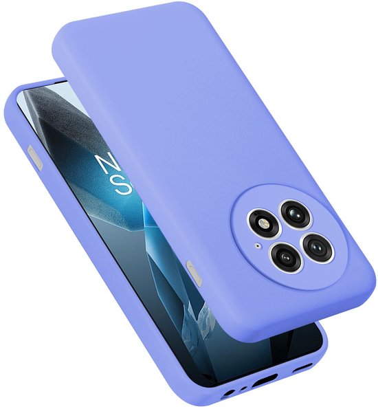 Cadorabo Hoesje geschikt voor OnePlus 13 in LIQUID LICHT PAARS - Beschermhoes gemaakt van flexibel TPU silicone Case Cover